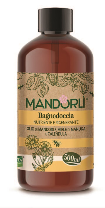 MANDORLI BAGNODOCCIA NUTRIENTE E RIGENERANTE 500 ML - Fontenova srl