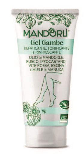 MANDORLI GEL GAMBE DEFATICANTE TONIFICANTE E RINFRESCANTE 200 ML - Fontenova srl