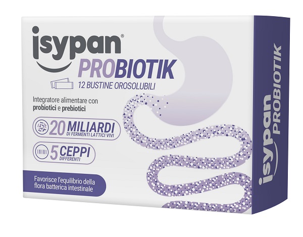 ISYPAN PROBIOTIK 12 BUSTINE OROSOLUBILI - Fontenova srl