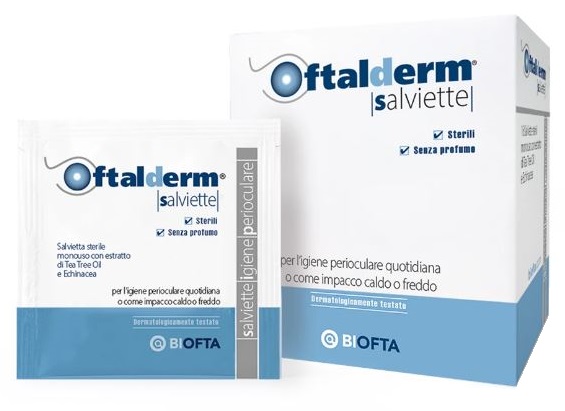 OFTALDERM SALVIETTE STERILI MONOUSO 16 PEZZI - Fontenova srl
