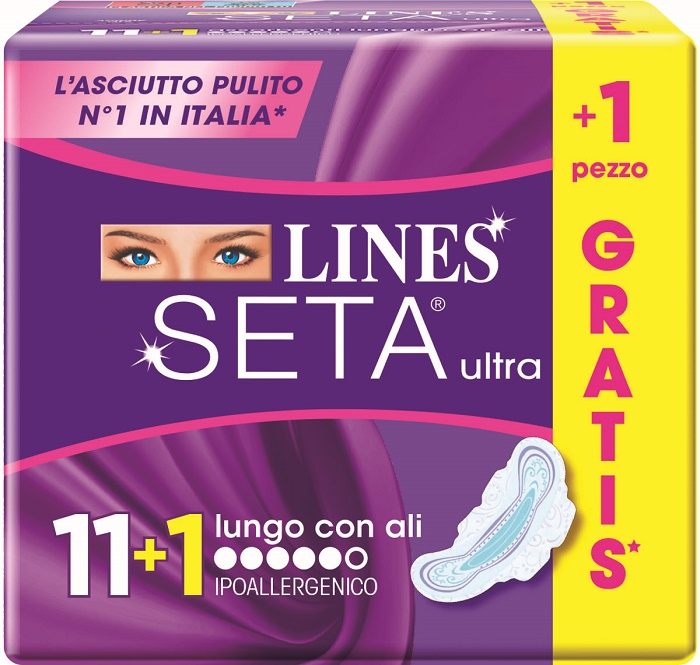 LINES SETA ULTRA LUNGO ALI CP 11+1 GRATIS - Fontenova srl