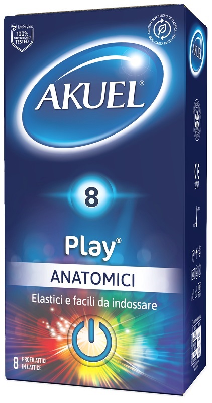 PROFILATTICO AKUEL PLAY ANATOMICO 8 PEZZI - Fontenova srl