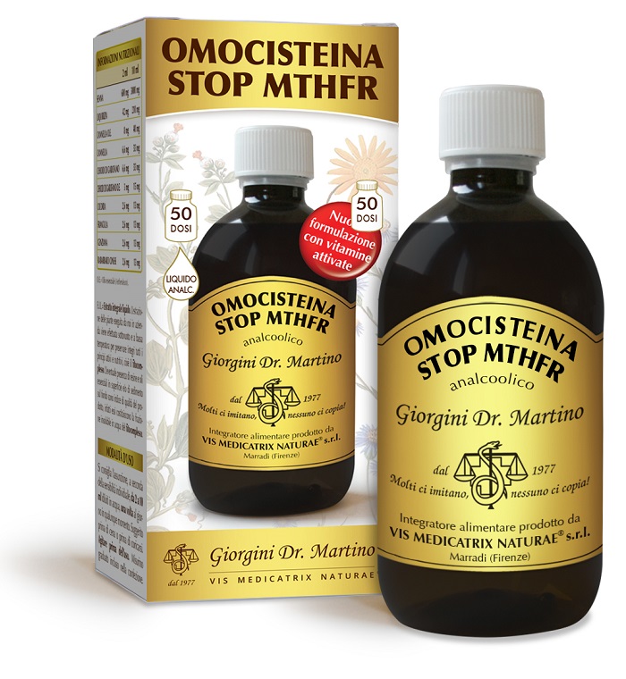OMOCISTEINA STOP MTHFR LIQUIDO ANALCOOLICO 500 ML - Fontenova srl
