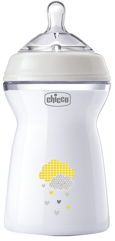 CHICCO BIBERON NAT FEEL PP 6M+ 330 ML UNISEX - Fontenova srl
