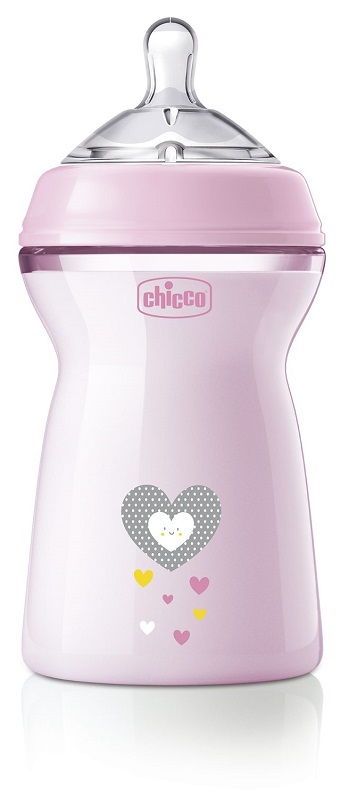 CHICCO BIBERON NAT FEEL PP 6M+ 330 ML BIMBA - Fontenova srl
