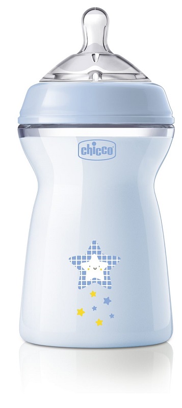 CHICCO BIBERON NAT FEEL PP 6M+ 330 ML BIMBO - Fontenova srl