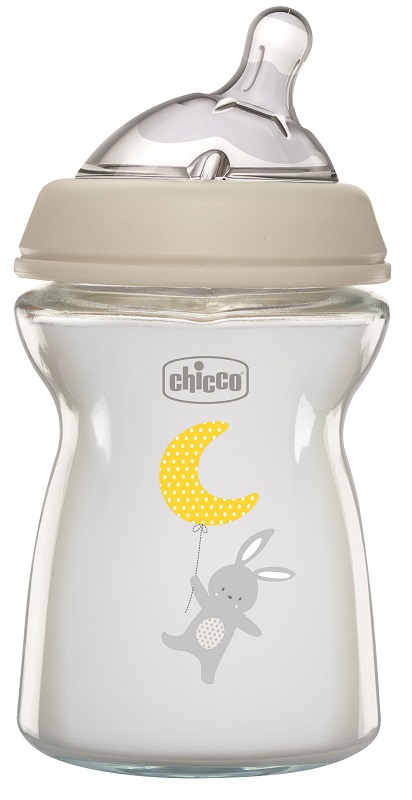 CHICCO BIBERON NAT FEEL VETRO 0M+ 250 ML - Fontenova srl