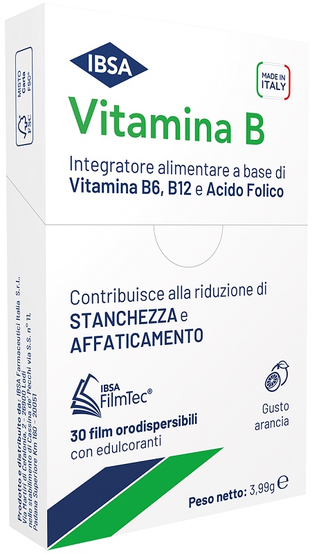VITAMINA B IBSA 30 FILM ORALI - Fontenova srl