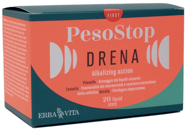 PESO STOP DRENA STICK 20 STICK 15 ML - Fontenova srl