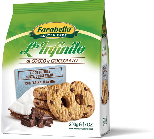 FARABELLA INFINITO AL COCCO E CIOCCOLATO 200 G - Fontenova srl