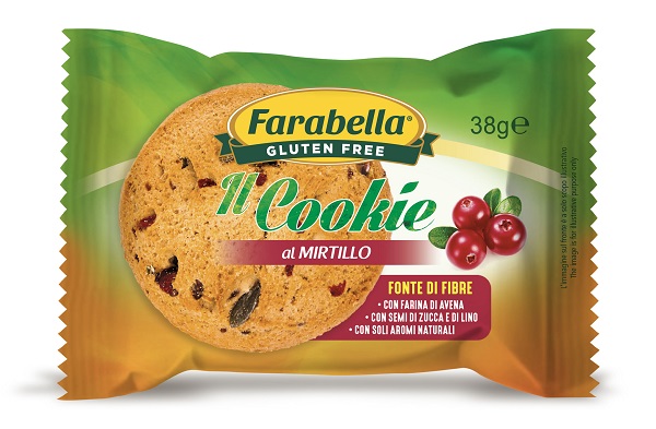 FARABELLA IL COOKIE AL MIRTILLO 38 G - Fontenova srl