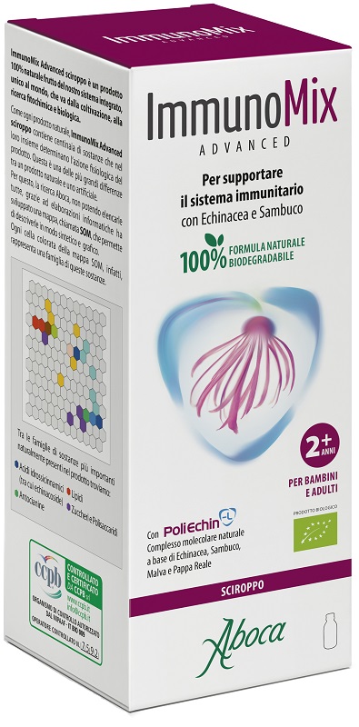IMMUNOMIX ADVANCED SCIROPPO 210 G - Fontenova srl