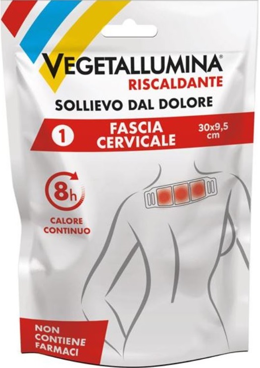 VEGETALLUMINA FASCIA CERVICALE RISCALDANTE 1 PEZZO - Fontenova srl