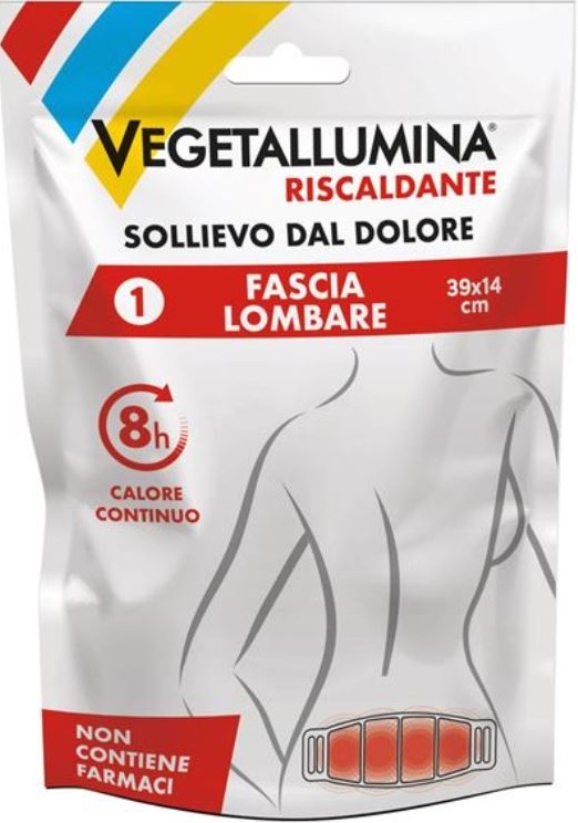 VEGETALLUMINA FASCIA LOMBARE RISCALDANTE 1 PEZZO - Fontenova srl