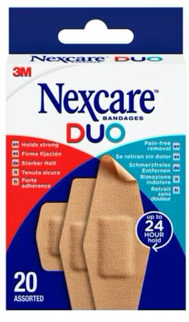 CEROTTO NEXCARE DUO ASSORTITI 20 PEZZI - Fontenova srl