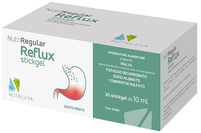 NUTRIREGULAR REFLUX 20 STICKGEL - Fontenova srl