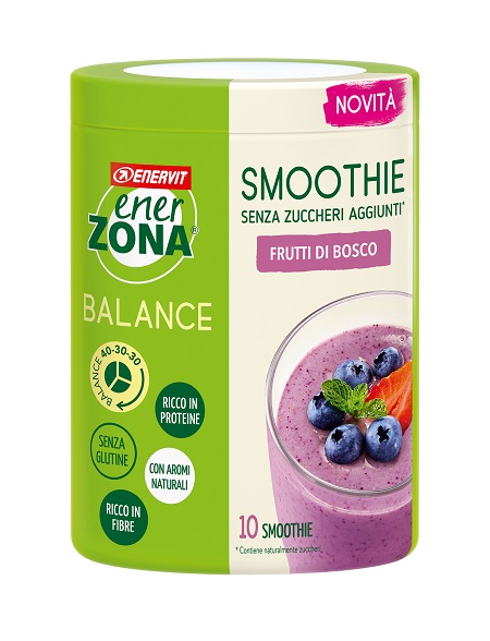 ENERZONA SMOOTHIE FRUTTI DI BOSCO 300 G - Fontenova srl