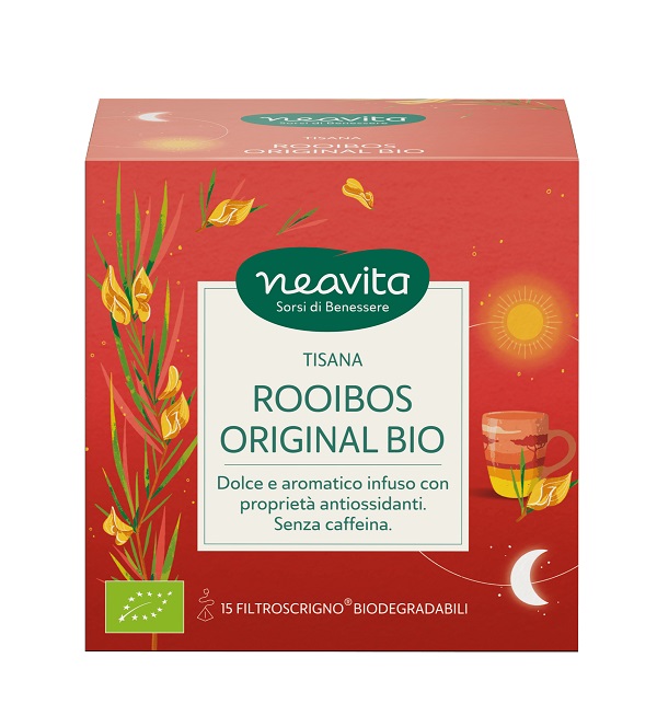 NEAVITA FILTROSCRIGNO ROOIBOS ORIGINAL BIO 15 FILTRI - Fontenova srl