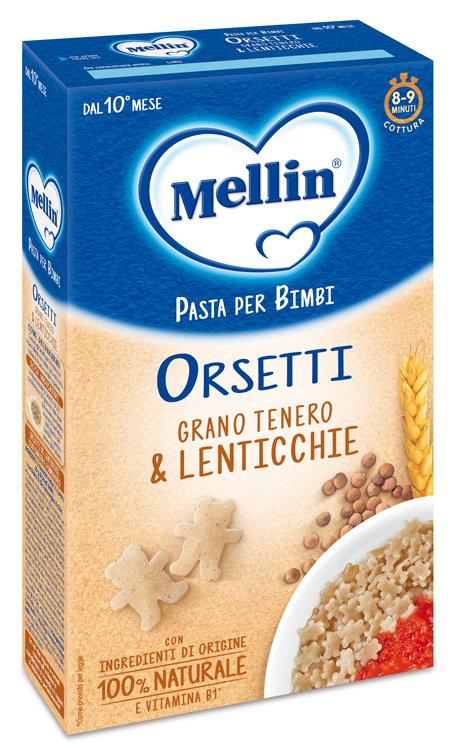 MELLIN ORSETTI CON LENTICCHIE 280 G - Fontenova srl