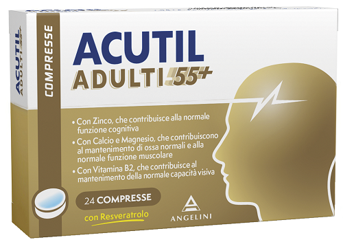 ACUTIL ADULTI 55+ 24 COMPRESSE IT - Fontenova srl