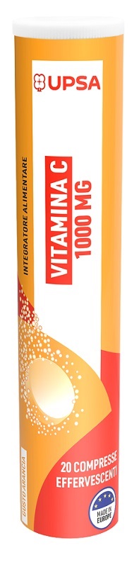UPSA VITALITY VITAMINA C 1000 MG 20 COMPRESSE EFFERVESCENTI - Fontenova srl