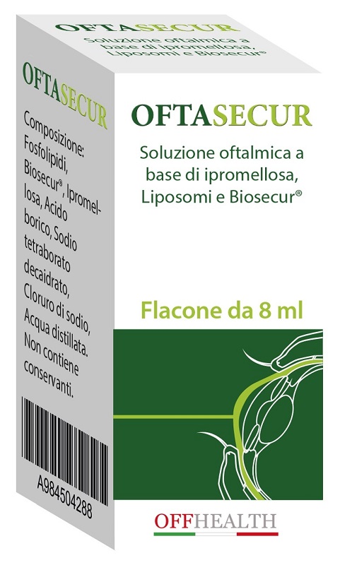 OFTASECUR BIOSECUR COLLIRIO 8 ML - Fontenova srl