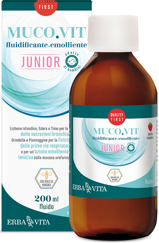 MUCOVIT FLUIDO BAMBINI 200 ML - Fontenova srl