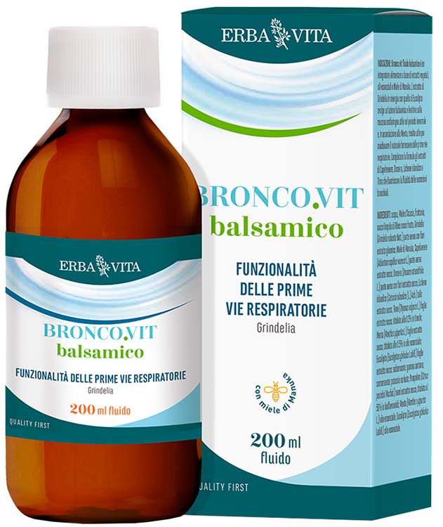 BRONCOVIT FLUIDO BALSAMICO 200 ML - Fontenova srl