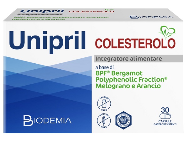 UNIPRIL COLESTEROLO 30 CAPSULE GASTRORESISTENTI - Fontenova srl
