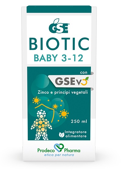 GSE BIOTIC BABY 3-12 250 ML - Fontenova srl