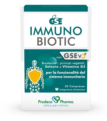 GSE IMMUNOBIOTIC 30 COMPRESSE - Fontenova srl
