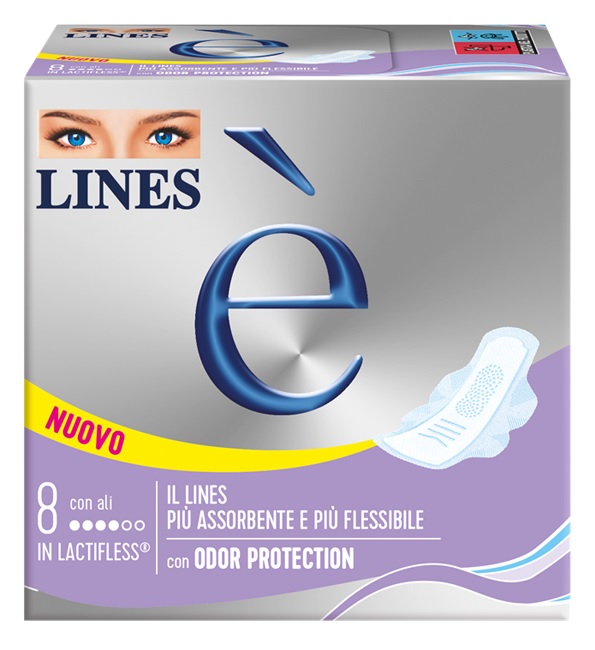 LINES E' ALI DOWNCOUNT 8 PEZZI - Fontenova srl