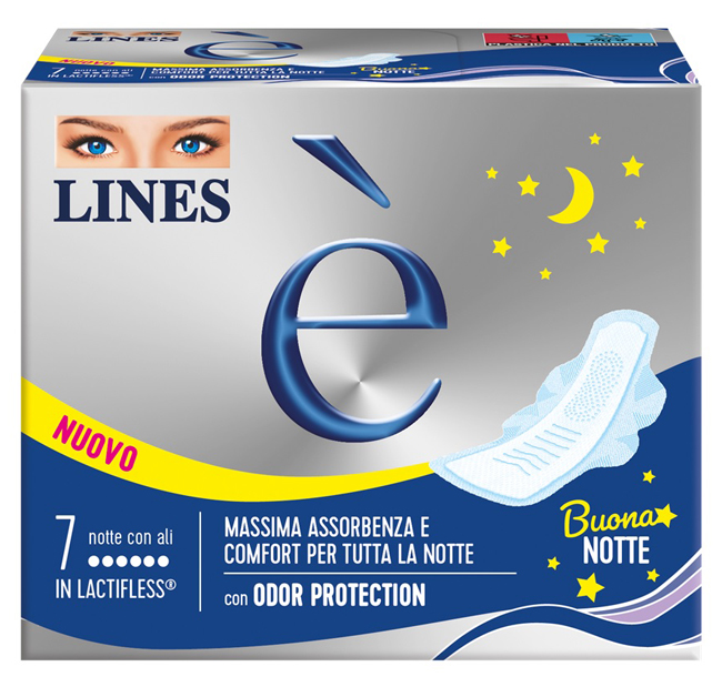 LINES E' NOTTE DOWNCOUNT 7 PEZZI - Fontenova srl