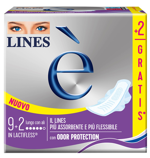 LINES E' LUNGO CARRY PACK 9 + 2 PEZZI - Fontenova srl