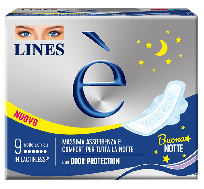 LINES E' NOTTE CARRY PACK 9 PEZZI - Fontenova srl