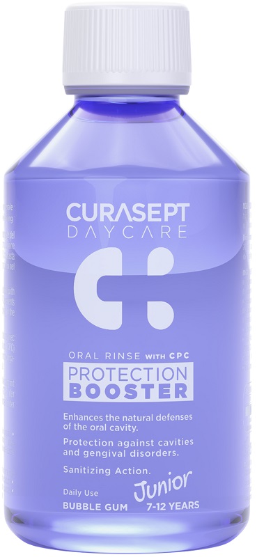 CURASEPT DAYCARE COLLUTORIO PROTECTION BOOSTER JUNIOR 250 ML - Fontenova srl
