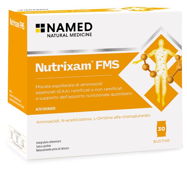 NUTRIXAM FMS 30 BUSTINE DA 6,5 G SENZA GLUTINE NATURALMENTE PRIVO DI LATTOSIO - Fontenova srl