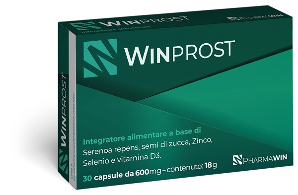 WINPROST 30 CAPSULE DA 600 MG SENZA GLUTINE - Fontenova srl