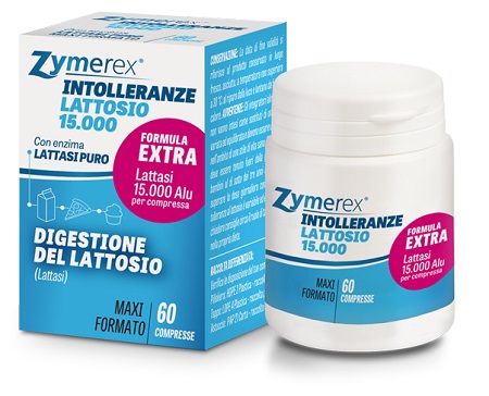 ZYMEREX INTOLLERANZE LATTOSIO 15000 60 COMPRESSE - Fontenova srl