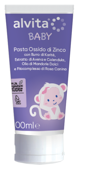 ALVITA BABY PASTA OSSIDO DI ZINCO 100 ML - Fontenova srl