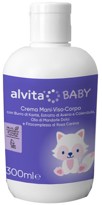 ALVITA BABY CREMA VISO-CORPO 300 ML - Fontenova srl