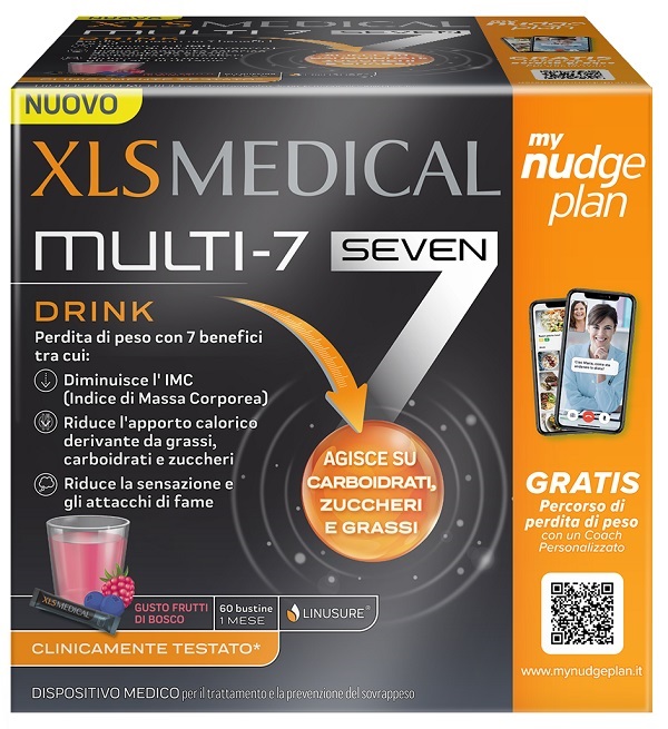 XLS MEDICAL MULTI7 DRINK 60 BUSTINE - Fontenova srl