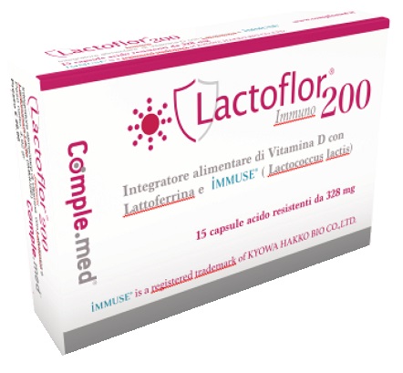LACTOFLOR IMMUNO 200 15 CAPSULE - Fontenova srl