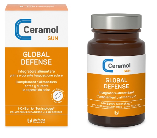 CERAMOL GLOBAL DEFENSE 30 COMPRESSE - Fontenova srl