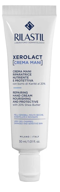 RILASTIL XEROLACT CREMA MANI NUTRIENTE E PROTETTIVA NUOVA FORMULA 30 ML - Fontenova srl