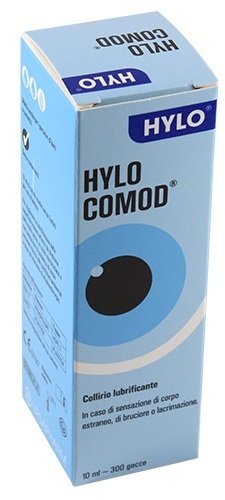HYLO COMOD GOCCE OCULARI IALURONATO DI SODIO 1% FLACONCINO 10 ML - Fontenova srl