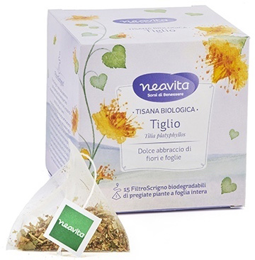 NEAVITA FILTROSCRIGNO TIGLIO FIORI E BRATTEE 15 FILTRI DA 1,8 G - Fontenova srl