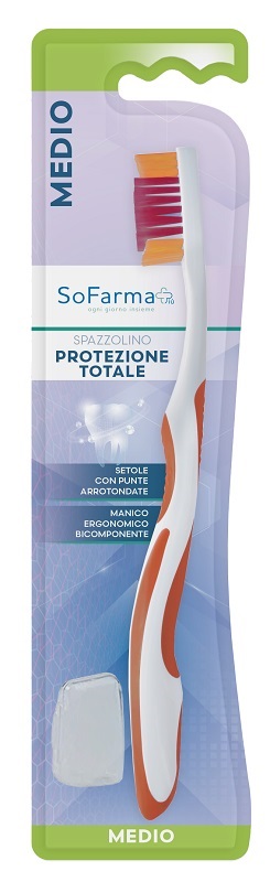 SPAZZOLINO TOTAL PROTECTION SETOLE MEDIE SOFARMAPIU' - Fontenova srl