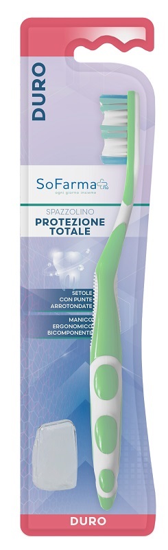 SPAZZOLINO TOTAL PROTECTION SETOLE DURE SOFARMAPIU' - Fontenova srl