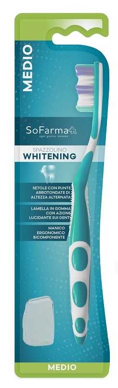 SPAZZOLINO WHITE SETOLE MEDIE SOFARMAPIU' - Fontenova srl